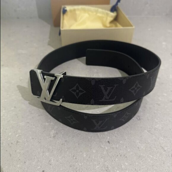 Louis Vuitton LV Initiales Grey Belt 90cm - Picture 1 of 3